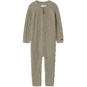 Nmmwrilla Wool Ls Knit Suit, Dried Sage, 104