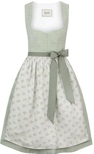 Heimatgwand Dirndl Angelina, groen (salie), 36