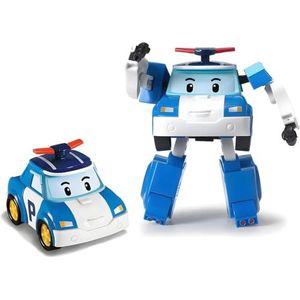 ROBOCAR POLI Transformeerbaar voertuig Poli - Robot of wagen - 10 cm - Speelgoed voor peuters - Vanaf 3 jaar