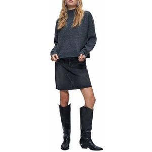 LTB Jeans Lazapa Damestrui in donkergrijs, gemaakt van polyacrylmix, maat XS, donkergrijs, XS