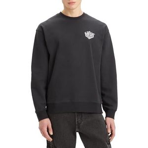 Levi's Heren RELAXD Graphic Crew, Brin Levi S Palm Sce, M