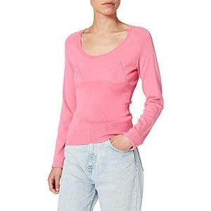 Pinko Driede trui voor dames, Q76_roze - neon licht, L