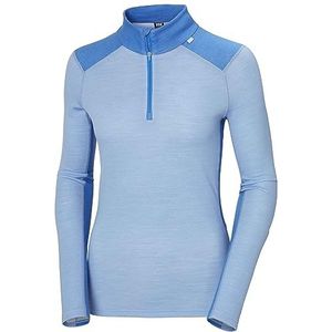 Helly Hansen Lifa Merino Midweight 49377 Lange Mouwen Basislaag Blauw S Vrouw