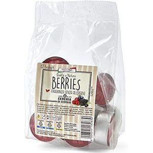 Geur-theelichtjes Berries - 12 stuks - zonder allergenen