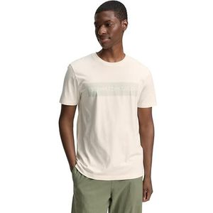 TOM TAILOR DENIM - Shirt - Lichtgroen - Jersey - Ronde Hals