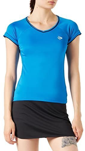 Dunlop - Club T-shirt - Dameskleding - Korte Mouwen - 100% Polyester