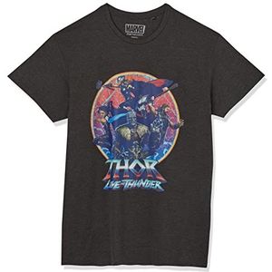 Marvel METLATMTS004 T-shirt, antraciet, S, Antraciet, S