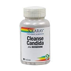 Solaray Cleanse Candida Plus BerbÃ©in 90 capsules