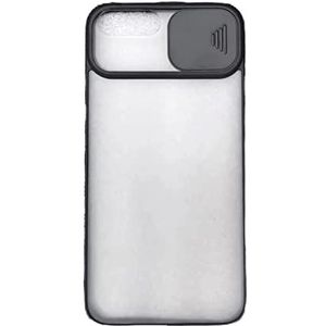 [iPhone 13 Pro Max] Case met camera-afdekking, [Slim Fit dun] beschermende schokbestendige hoes met Slide camerahoes, [Upgraded Case voor] Apple iPhone 13 Pro-Max zwart