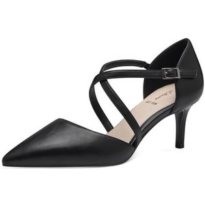 s.Oliver Dames Pumps met Riem Spits Elegant, zwart, 39 EU