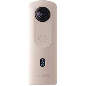 RICOH THETA SC2 BLUE 360° Camera 4K Video met beeldstabilisatie Hoge beeldkwaliteit High-speed gegevensoverdracht,met weinig ruis, Beige