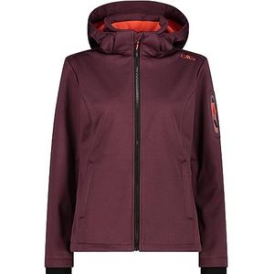 CMP Damesjas met capuchon, ritssluiting, softshell