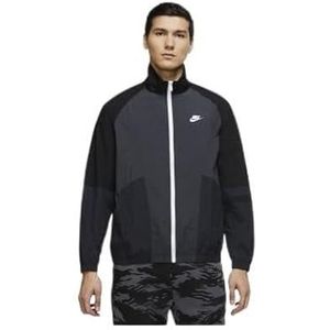 Nike Heren Sportkleding Jacket Trend Unilined, Black Fossil Grey, S, grijs, S