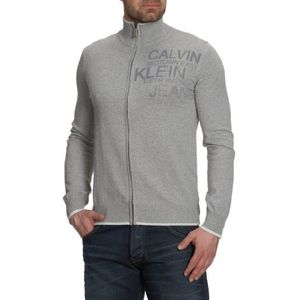 Calvin Klein Jeans Herenpullover CMR871KJL00, grijs (M92), 48/50 NL