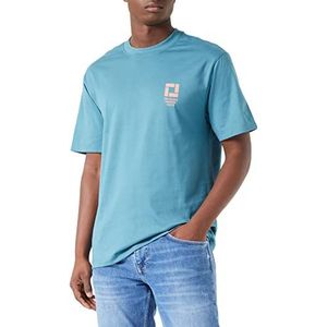 ONLY & SONS Heren Onsfred RLX Logo Print Ss Tee T-shirt, Hydro, L