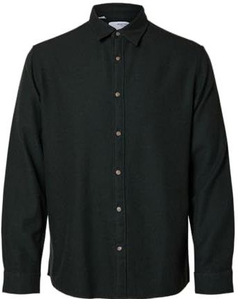 Selected - Noah Regular Fit - Overhemd - Lange Mouwen - 100% Biologisch Katoen