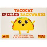 Tacocat Spelled Backwards by Exploding Kittens - Card Games for Adults Teens & Kids - Fun Family Games