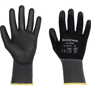 Honeywell 2132251-12 Vertigo Black PU C&G 1 Cut Protection Handschoenen, Maat 12 (10-Pair)