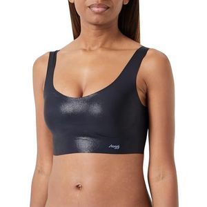 Sloggi Dames Zero Feel Holiday Top Ex, Zwarte Combinatie, S