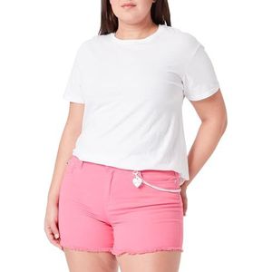 Love Moschino Dames Casual Shorts, Fuchsia, 40, fuchsia, 40