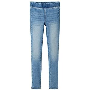NAME IT Girl-leggings skinny fit denim, blauw (light blue denim), 152 cm