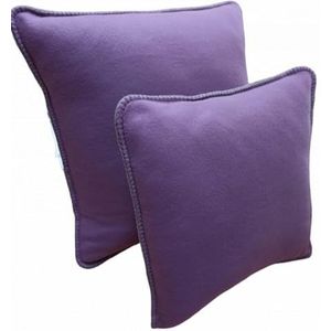 Catherine Lansfield Lilac Fleece Kussensloop 50x50