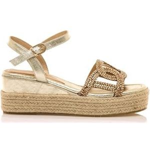 MARIAMARE Dames 68564 Sandaal, Champagne, 37 EU, champagne, 37 EU