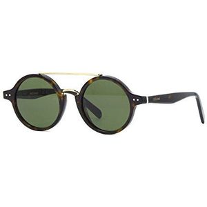 Céline 86 471E zonnebril, Dark Havana/Green, 47 voor dames