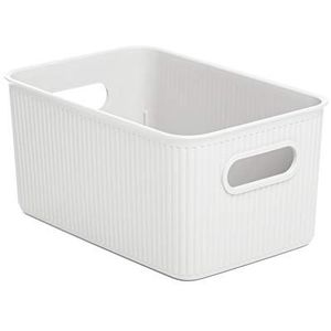 TATAY Baobab Opbergmand - Rechthoekig - Pergamonwit - Polypropyleen - 5 l
