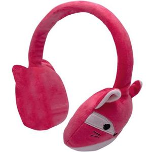 WONDEE - Officiële SQUISHMALLOWS hoofdtelefoon voor kinderen, van zacht en pluizig pluche, origineel cadeau voor meisjes en jongens, draadloze bluetooth-hoofdtelefoon voor kinderen