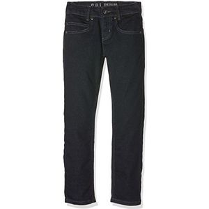 Gol Jeans voor jongens, elegante slimfit jeans, blauw (donkerblauw 1), 164 cm