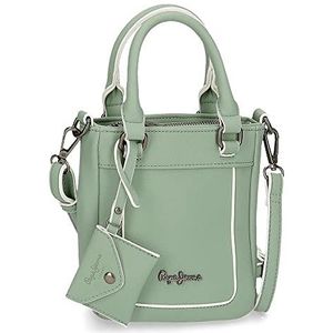 Pepe Jeans Jeny Bagage Messenger Bag voor dames, groen, Eén maat, handtas met schouderriem