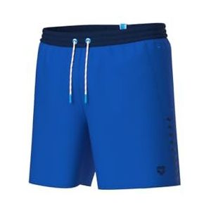 Arena Heren Team Stripe Beach Boxer Short, Blauw China-marine, XXL