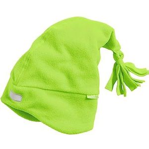 Playshoes Unisex kinderen fleece cap winterhoed, groen, 53cm
