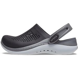 Crocs LiteRide 360 Clog K, Klompen uniseks-kind, Black/Slate Grey, 33/34 EU