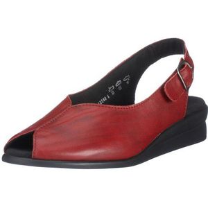 Semler Nora N580-5, damessandalen, rood, 44 EU