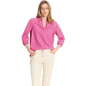 CECIL Gestreepte blouse, Bloomy Pink, XL