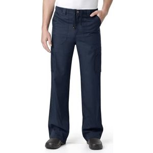 Carhartt Ripstop Multi-Cargo Scrub Pantripstop Medische Peeling-broek voor heren, Donkerblauw, M/Lang