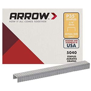 Arrow A354 nietjes, zilver, 6 mm