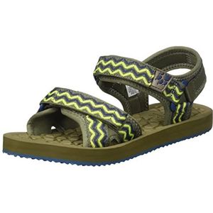 Jack Wolfskin uniseks-kind ZULU VC K sandalen, Groen Lime, 30 EU