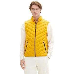 TOM KLEERMAKER lichtgewicht gewatteerd herengilet met opstaande kraag van gerecycled polyester