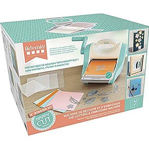 Artemio Starter Kit Happy Cut A5, snij- en reliëfmachine, wit, 35 x 20,5 x 30 cm