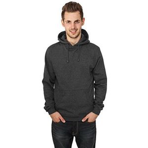 Urban Classics Relaxed Hoody Herentrui met capuchon, grijs (Charcoal 00091), XS