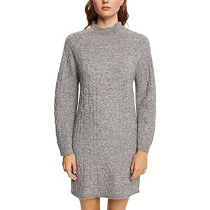 ESPRIT Dames 102EE1E329 Jurk, 039/MEDIUM Grey 5, XS