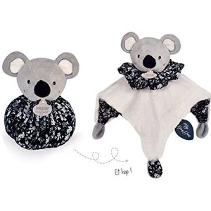 Doudou et Compagnie - Knuffeldier Koala – knuffelbal – grijs – 25 cm – knuffelbal – DC3934