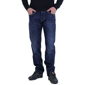 Pepe Jeans Cash Jeans voor heren, Blauw (Denim-z45), 36W / 32L