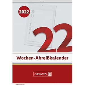 BRUNNEN 1070325002, weekkalender nr. 25, 1 pagina = 1 week, 105 x 150 mm, kalender 2022