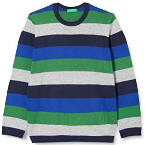 United Colors of Benetton Tricot G/C M/L 1141H100C trui, meerkleurig gestreept 901, XS voor kinderen