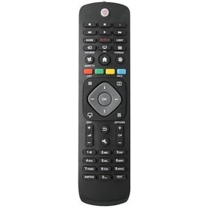 Verbeter uw kijkervaring met de Philips-afstandsbediening. Modern design, volledige compatibiliteit en gemakkelijke toegang tot uw favoriete functies. Geniet van uw programma's zonder grenzen!