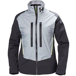 Helly Hansen W Aegir H2flow Jacket sportjack, dames, grijs (820), XS